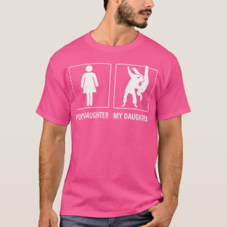 娘さん柔道空手誇りを持った Tシャツ