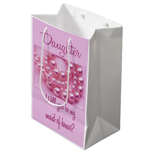 娘さん私のメイド・オブ・オーナー（花嫁付き添い人）? ミディアムペーパーバッグ (正面アングル)