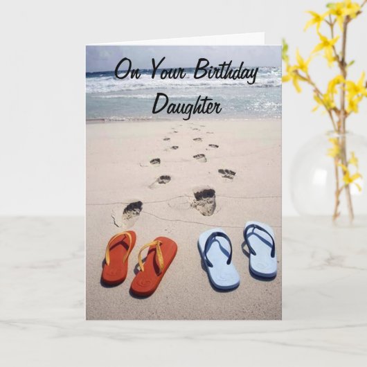 娘さん。/お前はハートの願い カード (黄色い花)