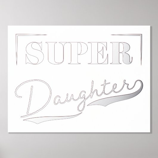 娘すごい 箔ポスター (正面)