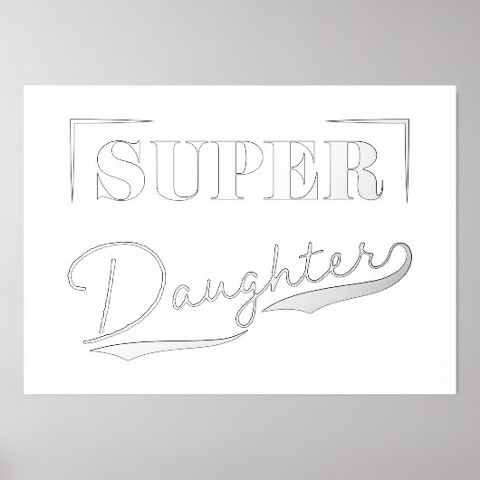 娘すごい 箔ポスター (正面)