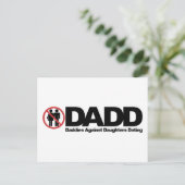 娘たちに対するDADDのデートすること ポストカード (スタンド正面)