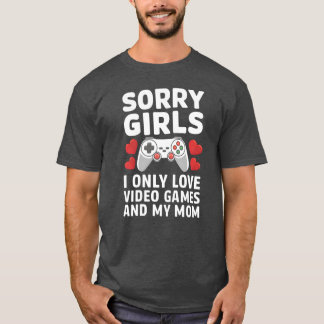 娘たちよ ビデオゲームとお母さんは最高の友達 Tシャツ