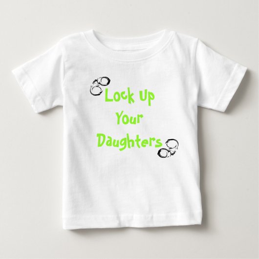娘たちを閉じ込める ベビーTシャツ (正面)