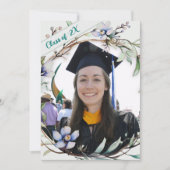 娘たち卒業自然リースフォトカード シーズンカード (正面)