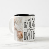 娘だけが最高のミミに昇進する ツートーンマグカップ (正面左)