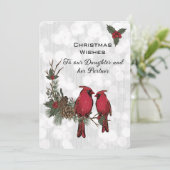 娘とパートナー赤(鳥)ショウジョウコウカンチョウクリスマス (スタンド正面)