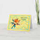 娘と家族のためのイースターカード カード (正面)