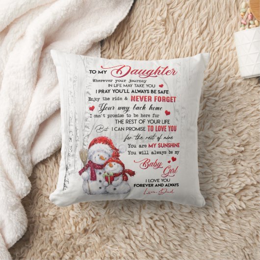 娘にパパ クッション (ブランケット)