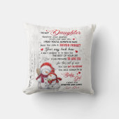 娘にパパ クッション (正面)