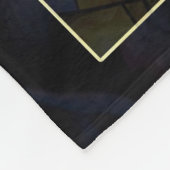 娘にパーソナライズされたとって母からの愛 フリースブランケット (角)