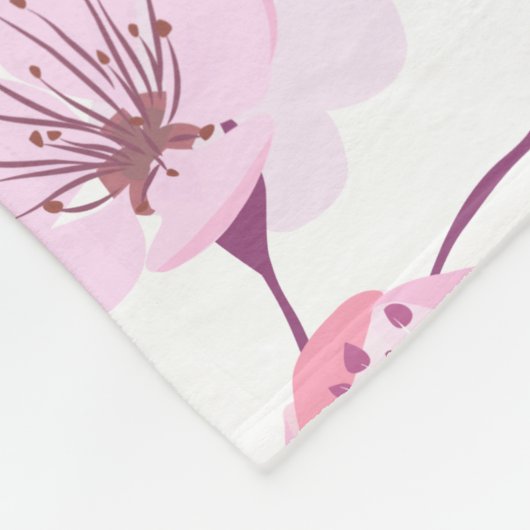 娘に力を願う フリースブランケット (角)