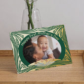 娘に幸せな最初のお母さん 箔シーズンカード