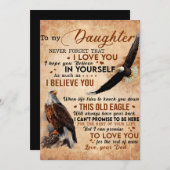 娘に贈り物、パパと娘、鷲の恋人 シーズンカード (正面/裏面)