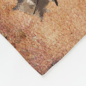 娘に贈り物、パパと娘、鷲の恋人 フリースブランケット (角)