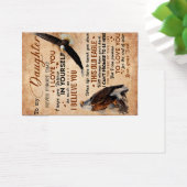 娘に贈り物、パパ、娘、鷲の恋人 (デスク)