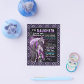 娘に贈り物、娘とパパ、狼の恋人 チラシ (シングル)