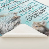 娘に贈り物、娘の誕生日 シェルパブランケット (3/4)