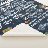 娘に贈るクリスマスレター シェルパブランケット (3/4)