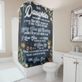 娘に贈るクリスマスレター シャワーカーテン (インサイチュ)