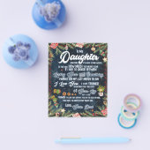 娘に贈るクリスマスレター チラシ (シングル)