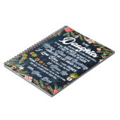 娘に贈るクリスマスレター ノートブック (左側)