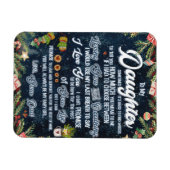 娘に贈るクリスマスレター マグネット (横)