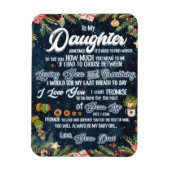 娘に贈るクリスマスレター マグネット (縦)