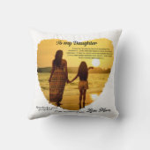 娘に クッション (裏面)