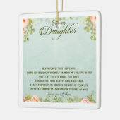 娘に セラミックオーナメント (左)