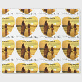 娘に ラッピングペーパー (フラット)