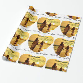 娘に ラッピングペーパー