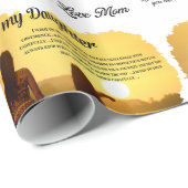 娘に ラッピングペーパー (ロールコーナー)