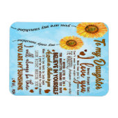 娘に |娘への特別書簡 マグネット (横)