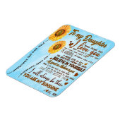 娘に |娘への特別書簡 マグネット (左側)