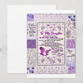 娘に、愛のベイビーガール 永遠に愛してる シーズンカード (正面/裏面)