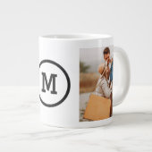 娘のおもしろいコーヒーマグからの父の日贈り物 ジャンボコーヒーマグカップ (正面右)