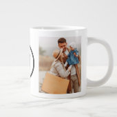 娘のおもしろいコーヒーマグからの父の日贈り物 ジャンボコーヒーマグカップ (右)