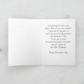 娘のためのバレンタイン – バレンタインキャンディ シーズンカード (内部)