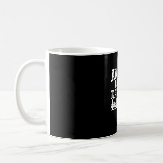 娘のようにすごい 登山 パパ コーヒーマグカップ (左)