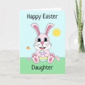 娘のイースターカード シーズンカード (正面)