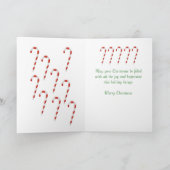 娘のクリスマスカード シーズンカード (内部)