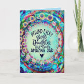 「娘のパパ!」 鼓動 カード (正面)