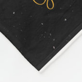 娘のパーソナライズされた愛に対するパパ フリースブランケット (角)