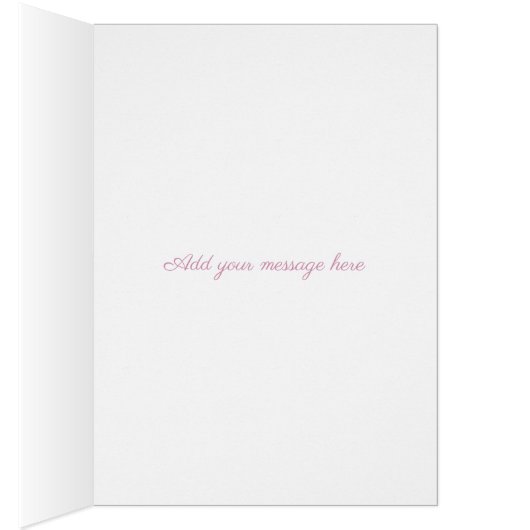 娘のピンクと白のバプテスマのお祝い (内側 (右))