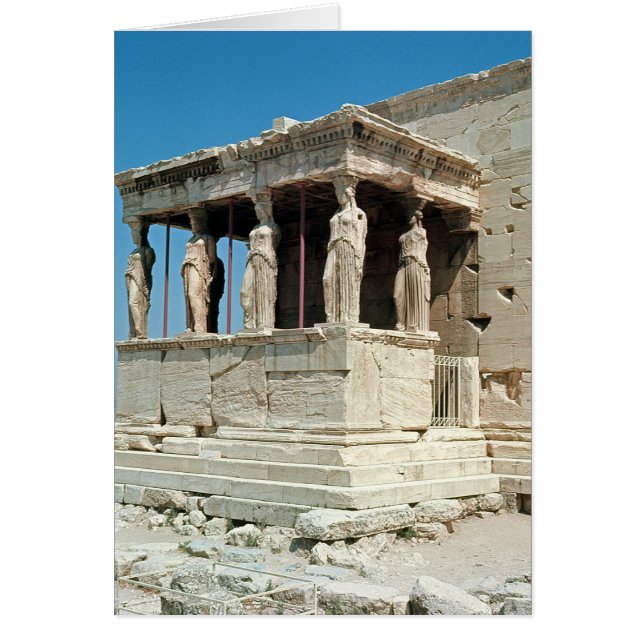 娘のポーチ、Erechtheion、紀元前のc.421-405 (正面)