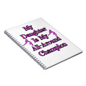 娘の万能の体操のチャンピオン ノートブック (右側)