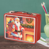 娘の写真 | サンタデリバリプレゼント | キッズ メタルランチボックス