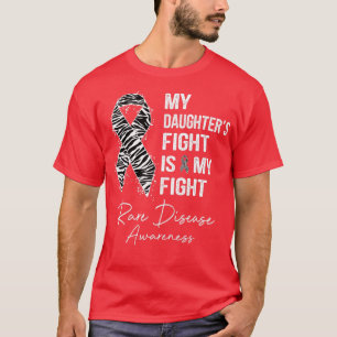 娘の喧嘩は珍しい病気の闘いだ Tシャツ