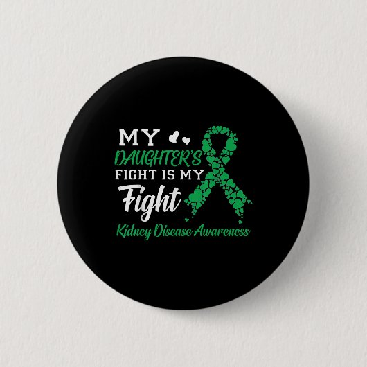娘の喧嘩は腎臓病だ 缶バッジ (正面)